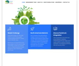 Globalcleanenergy.net(Corporate Website) Screenshot