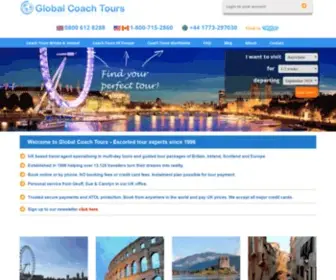 Globalcoachtours.com(Coach Tours) Screenshot