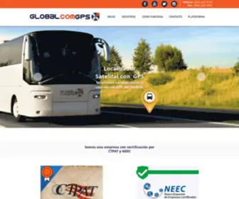 GlobalcomGps.com(Globalcom GPS) Screenshot