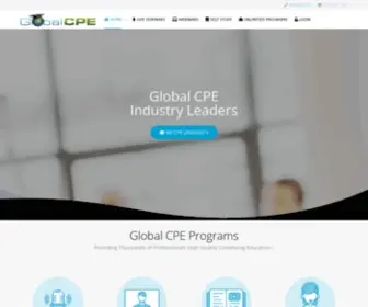 GlobalcPe.com(Global CPE) Screenshot