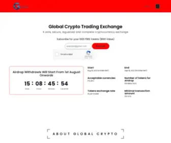 Globalcrypto.exchange(Globalcrypto exchange) Screenshot