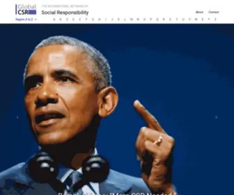 Globalcsr.org(CSR Global) Screenshot