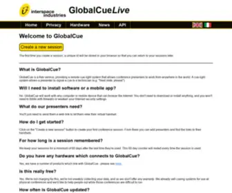 Globalcue.live(Globalcue live) Screenshot