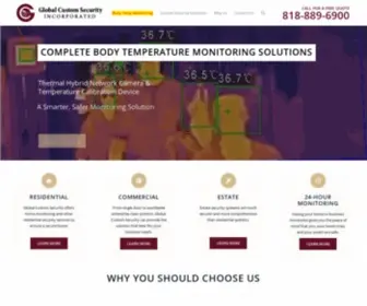 Globalcustom.com(Global Custom Security) Screenshot