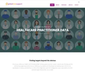 Globaldatasupport.com(Global Data Support) Screenshot