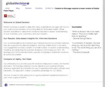 Globaldecision.com(Global Decision) Screenshot