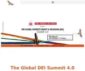 Globaldeisummit.com(The Golbal DEI Summit 4.0) Screenshot