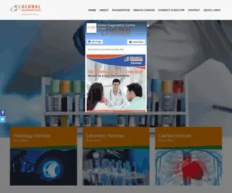 Globaldiagnosticscentre.com(Global Diagnostics Centre) Screenshot