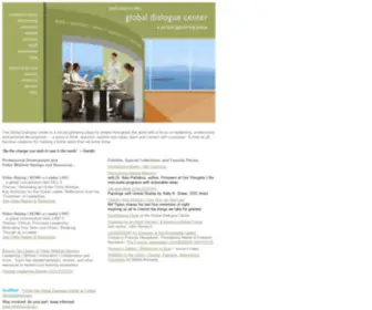 Globaldialoguecenter.com(Global Dialogue Center) Screenshot