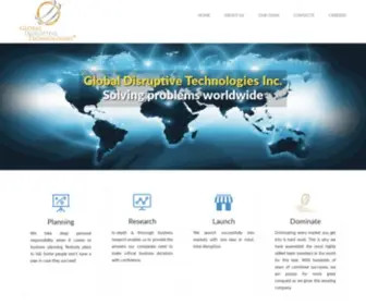 Globaldisruptivetech.com(GlobalTech with Nathan Reardon) Screenshot