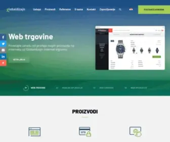 Globaldizajn.hr(Izrada web stranica) Screenshot