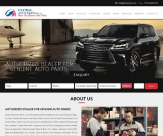 Globaldoha.com(Global Auto Parts) Screenshot