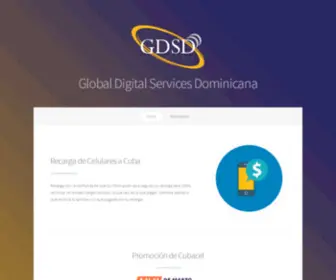 Globaldsd.com(Global Digital Services Dominicana) Screenshot