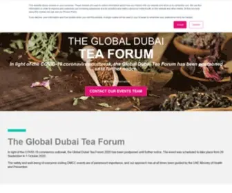 Globaldubaiteaforum.ae(Global Dubai Tea Forum) Screenshot