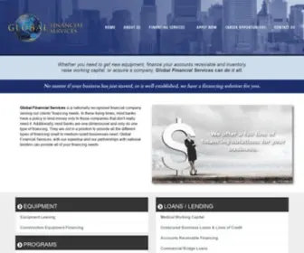 Globaleasing.com(Global Financial Services) Screenshot