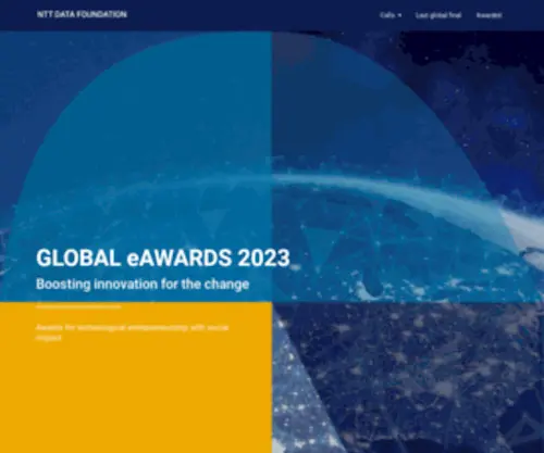 Globaleawards.com(The everis Global Awards are now called Global eAwards) Screenshot