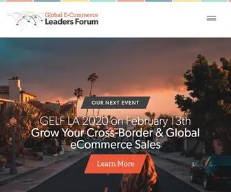 Globalecommerceleadersforum.com(Global E) Screenshot