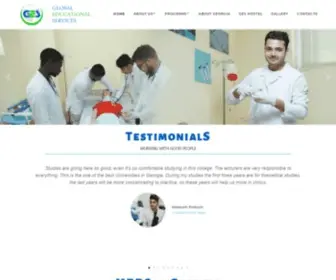 Globaledservices.org(Medical Education Program) Screenshot