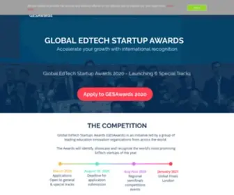 Globaledtechawards.org(GESAwards) Screenshot