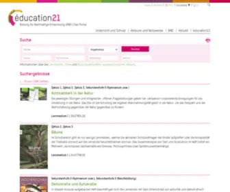 Globaleducation.ch(Suche 2022) Screenshot