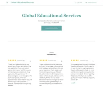Globaleducationalservices.in(Global Educational Services) Screenshot