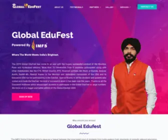 Globaledufest.com(Disseminating Global Education) Screenshot