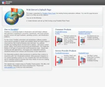 Globaledu.org.in(Default Parallels Plesk Panel Page) Screenshot