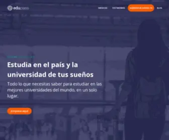 Globaledupass.com(Asesoría para estudiar en el extranjero) Screenshot