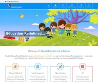 Globaledusolutions.com(Global Educational Solutions) Screenshot