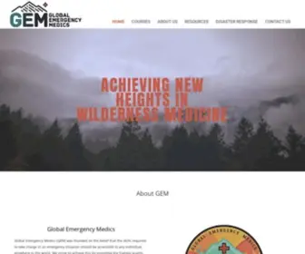 Globalemergencymedics.com(Global Emergency Medics) Screenshot