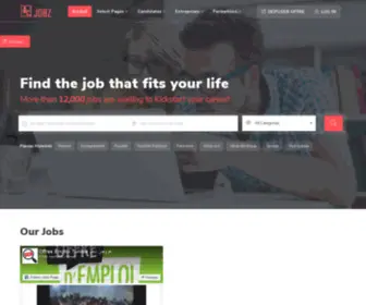 Globalemploistage.com(Meilleur site d'emploi en Tunisie) Screenshot