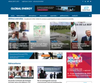 Globalenergy.com.mx(Global Energy) Screenshot