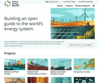 Globalenergymonitor.org(Global Energy Monitor) Screenshot