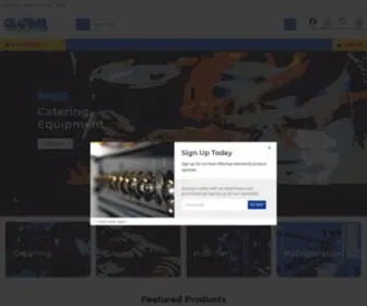 Globalequip.co.za(Global Commercial Equipment) Screenshot
