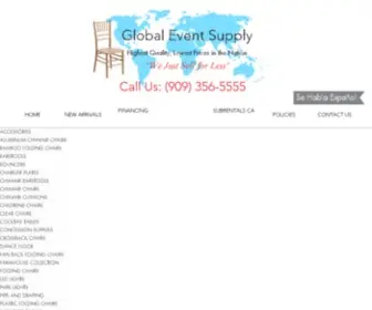 Globaleventsupply.com(Global Event Supply) Screenshot