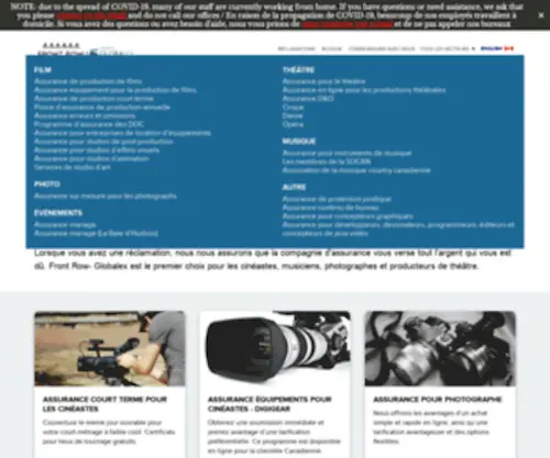 Globalex.com(Insurance and Financial Services) Screenshot