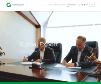 Globalex.uz(The Global Export Company LLC) Screenshot