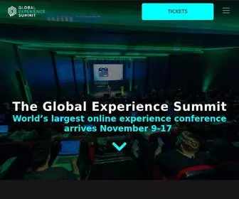 Globalexperiencesummit.com(The Global Experience Summit) Screenshot