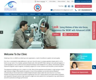 Globaleyeclinic.com(Eye clinic in ghatkopar) Screenshot