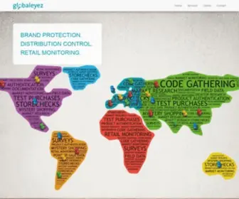 Globaleyez.net(Your brand protection experts) Screenshot