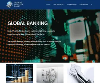 Globalfidelitybank.com(Global Fidelity Bank) Screenshot