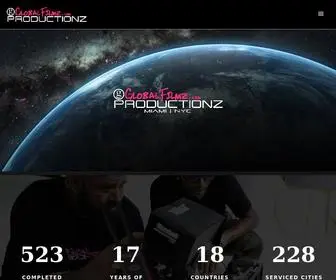 Globalfilmz.com(We are a Miami) Screenshot