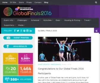 Globalfinals.org(Home Page Final) Screenshot