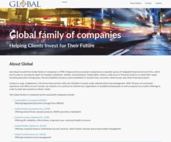 Globalfinancial.ca(Global Financial) Screenshot