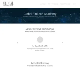 Globalfintechacademy.com(Global FinTech Academy) Screenshot