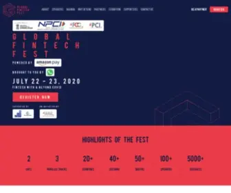 Globalfintechfest.com(Global Fintech Fest 2024) Screenshot