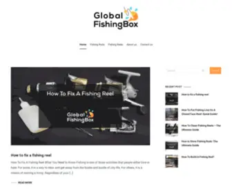 Globalfishingbox.com(Global Fishing Box) Screenshot