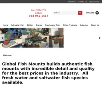 Globalfishmounts.com(Fish Mounts Official page) Screenshot