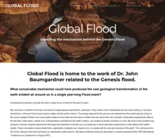 Globalflood.org(Global Flood) Screenshot