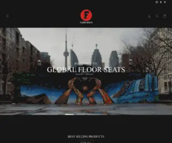 Globalfloorseats.com(Global Floor Seats) Screenshot